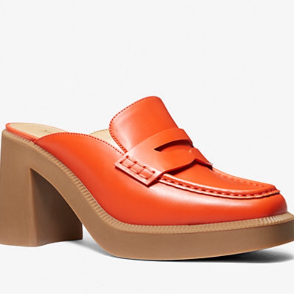 SOLD-MK Leather Platform
